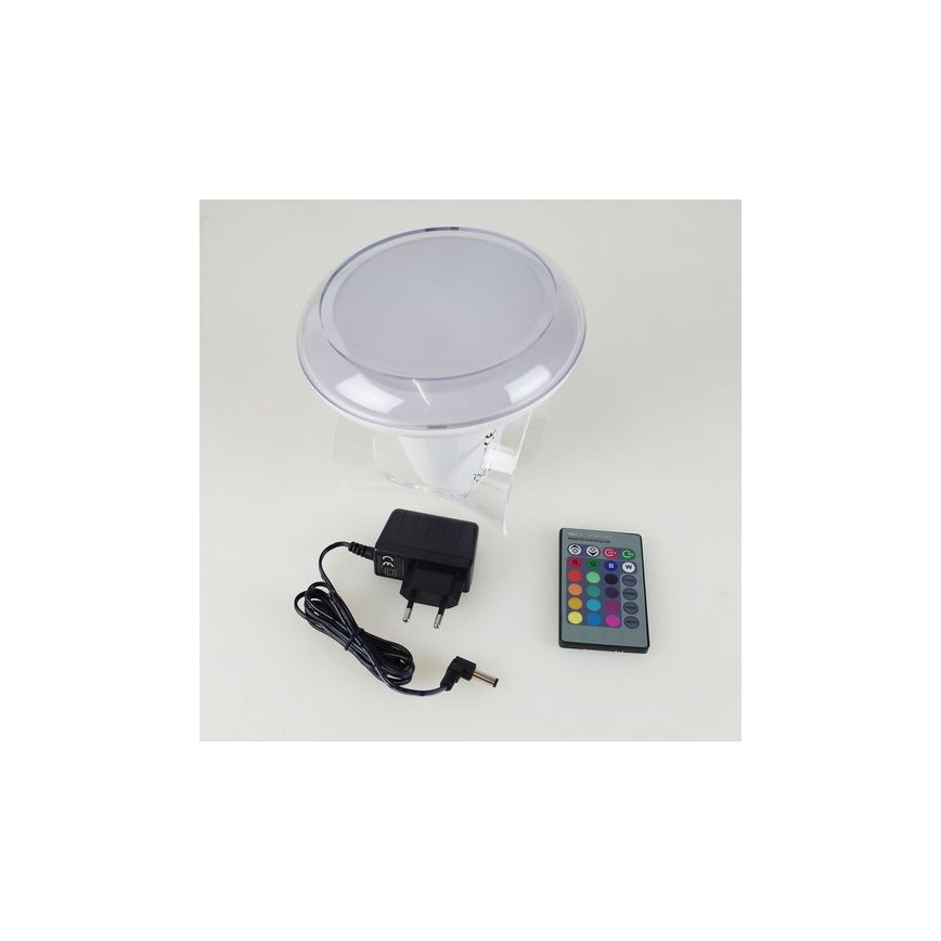 Grundig - Lámpara de mesa LED RGB regulable LED/1W/230V+ mando a distancia
