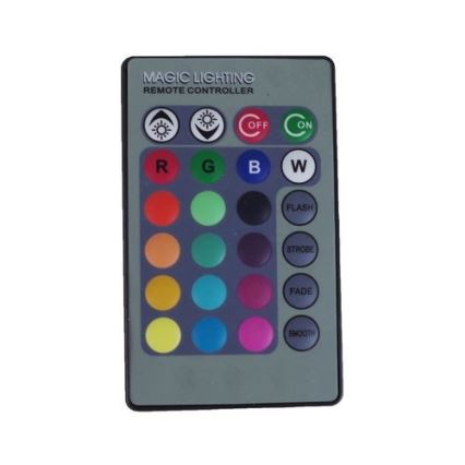 Grundig - Lámpara de mesa LED RGB regulable LED/1W/230V+ mando a distancia