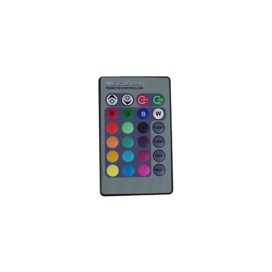 Grundig - Lámpara de mesa LED RGB regulable LED/1W/230V+ mando a distancia