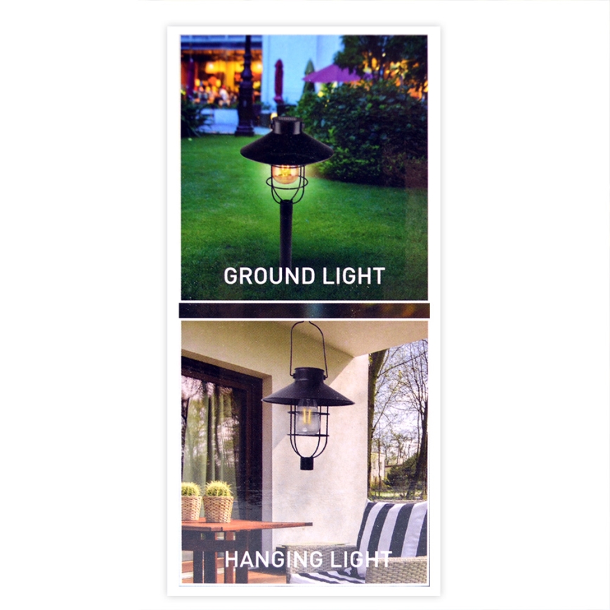 Grundig - Lámpara solar LED LED/1,2V 600 mAh