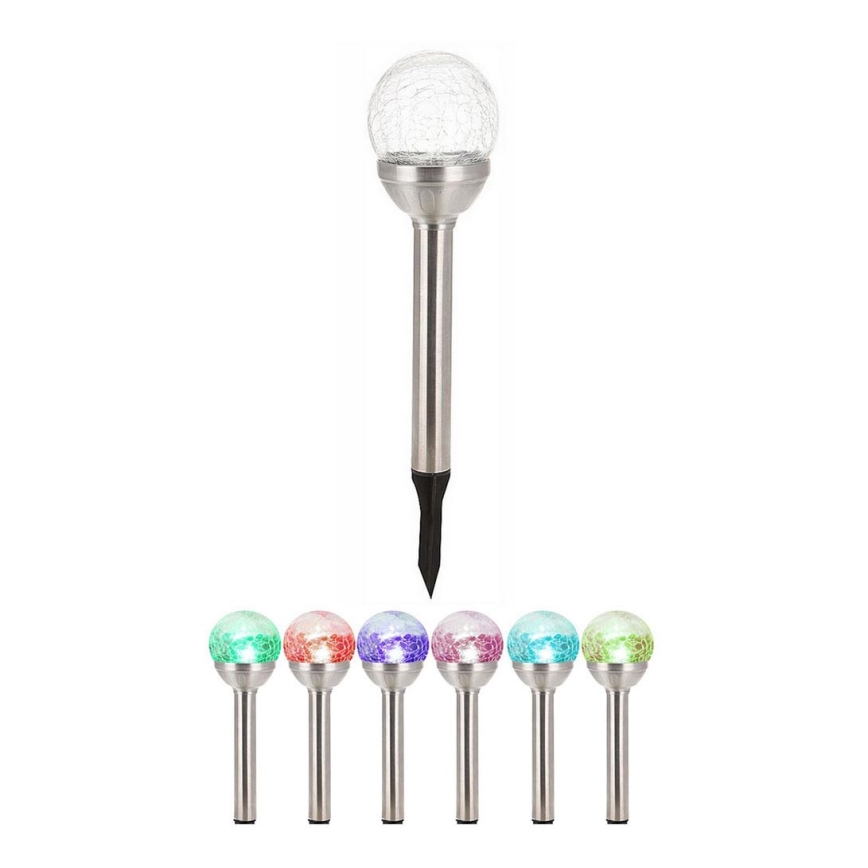 Grundig - Lámpara solar LED 1xLED/1,2V multicolor
