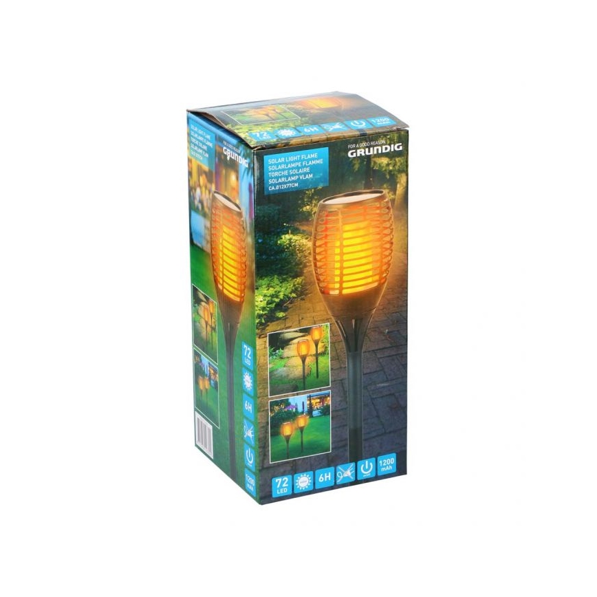 Grundig - LED Lámpara solar 30xLED/1,2V