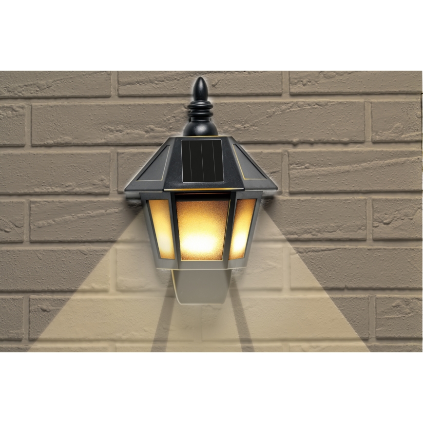 Grundig - Lámpara de pared solar LED LED/1,2V 600 mAh IP44