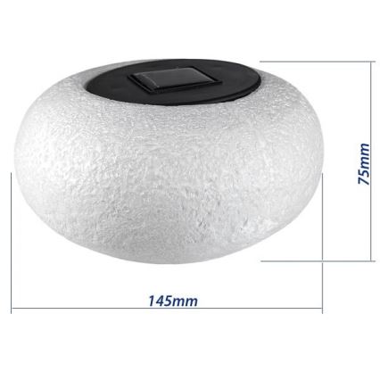 Grundig - Lámpara solar LED LED/1,2V