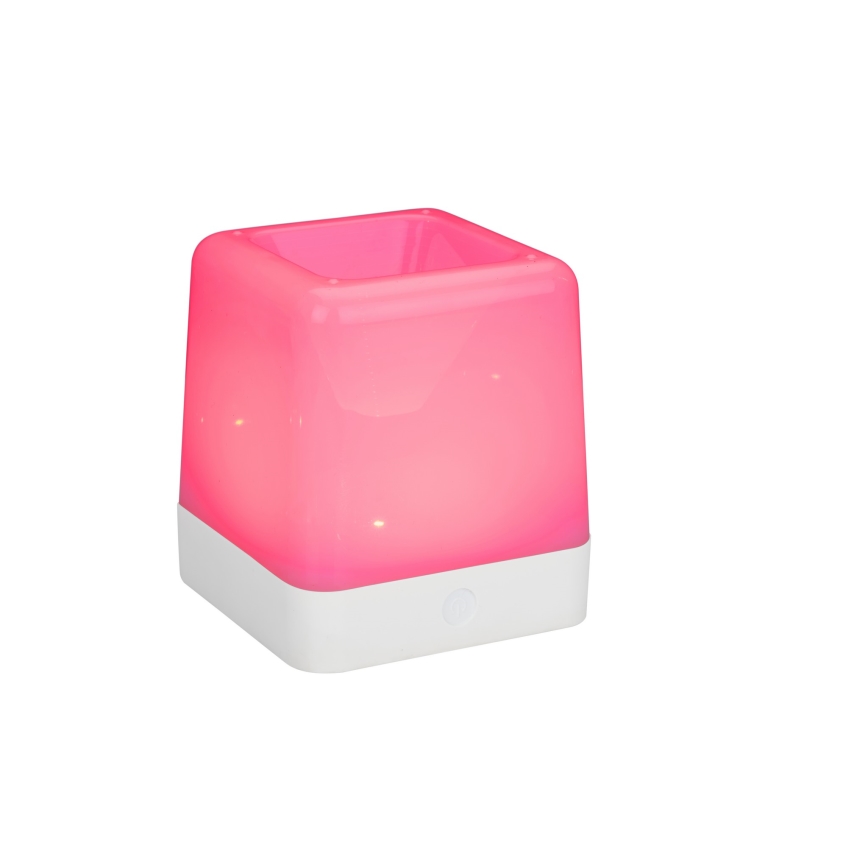 Grundig - Lámpara solar LED RGB LED/3,7V