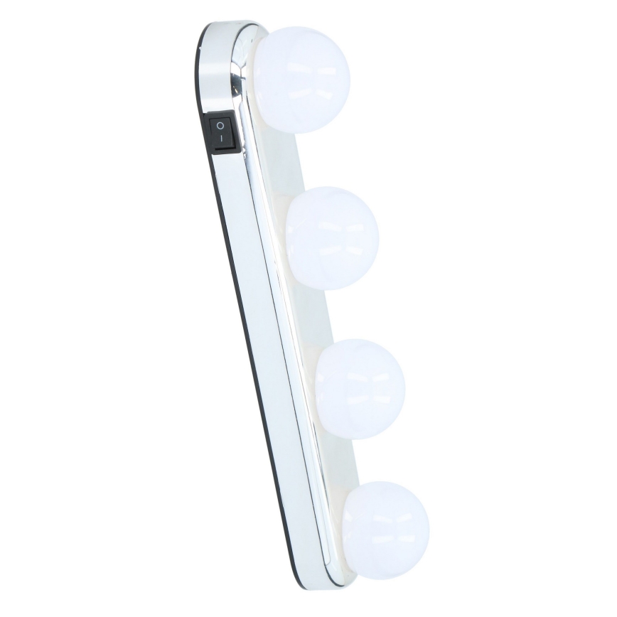 Grundig - Luz LED para espejos 4xLED/4xAA
