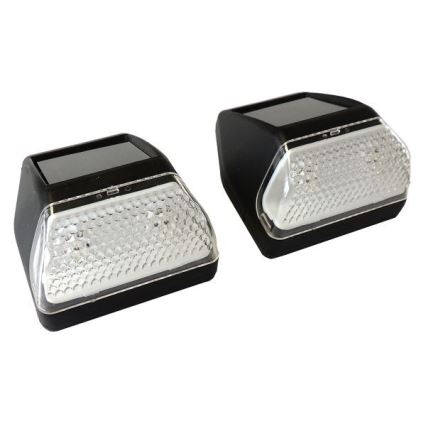 Grundig - Set 2x LED Apliques solar 2xLED/1xAA