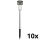 Grundig - SET de 10 luces solares LED LED/1,2V 40 mAh IP44