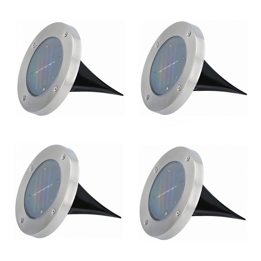 Grundig - SET de 4 luces solares LED LED/1W/1,2V 600 mAh IP65