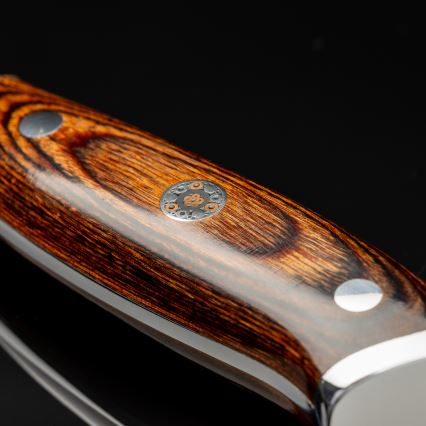 Gudaro - Cuchillo de chef de damasco FENG 8, 67 capas de acero, longitud 20 cm