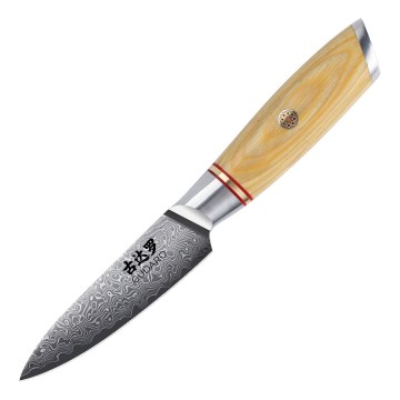 Gudaro - Cuchillo de cocina damasco HIKARI 3,5