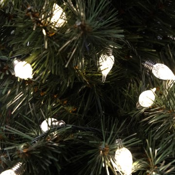 Guirnalda de luces LED para exterior LINE 200xLED 12,75 m IP44 blanco cálido