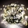 Guirnalda de Navidad LED para exterior 1500 LEDs/230V 8 funciones 153 m IP44 blanco cálido + mando a distancia