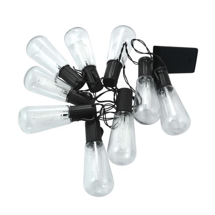 Guirnalda decorativa LED EDISON 2,65 m 10xLED/2xAA