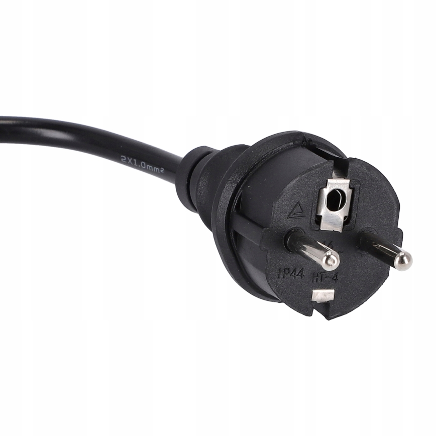 Guirnalda decorativa LED para exterior 20xE27/1W/230V, 11,44 m, IP44, negra