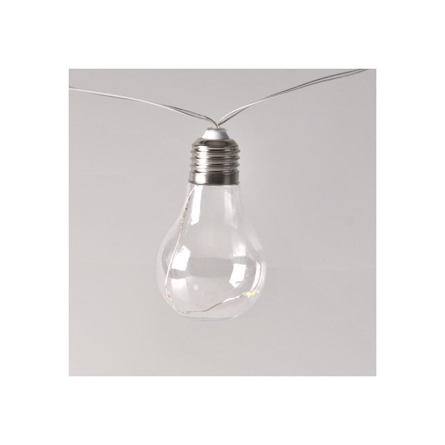 Guirnalda decorativa LED SMOLDER 2,1 m 10xLED/2xAA