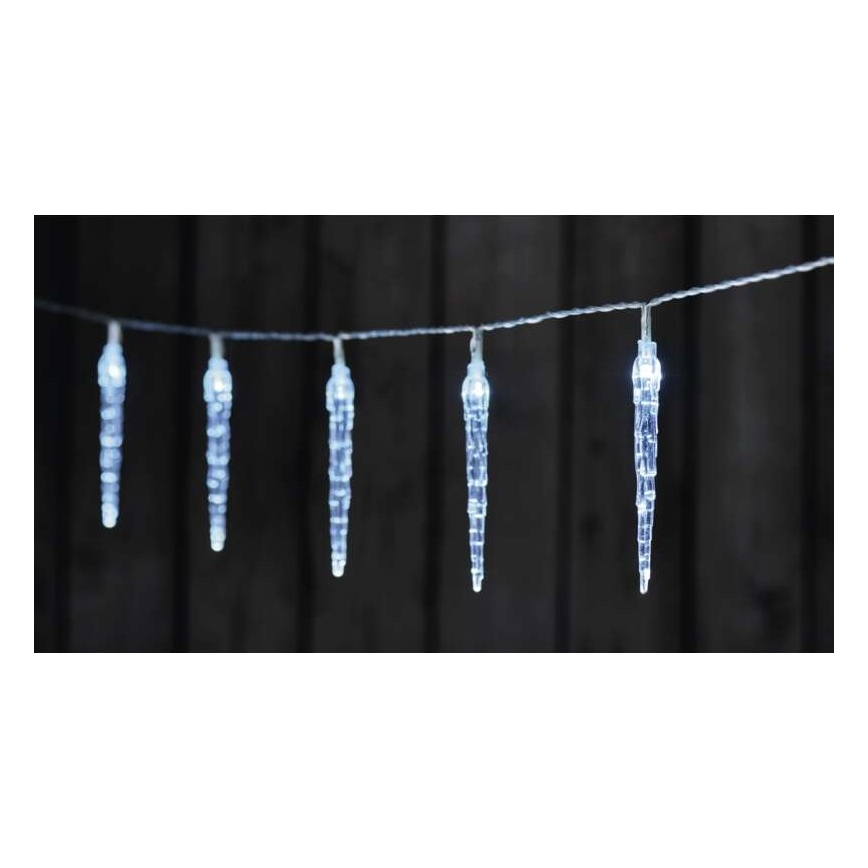 Guirnalda LED 10xLED/2xAA 1,65m