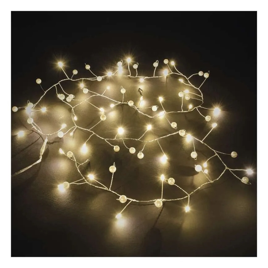 Guirnalda LED de Navidad 40xLED/3xAA 1,5 m blanco cálido