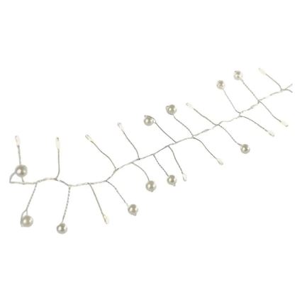 Guirnalda LED de Navidad 40xLED/3xAA 1,5 m blanco cálido