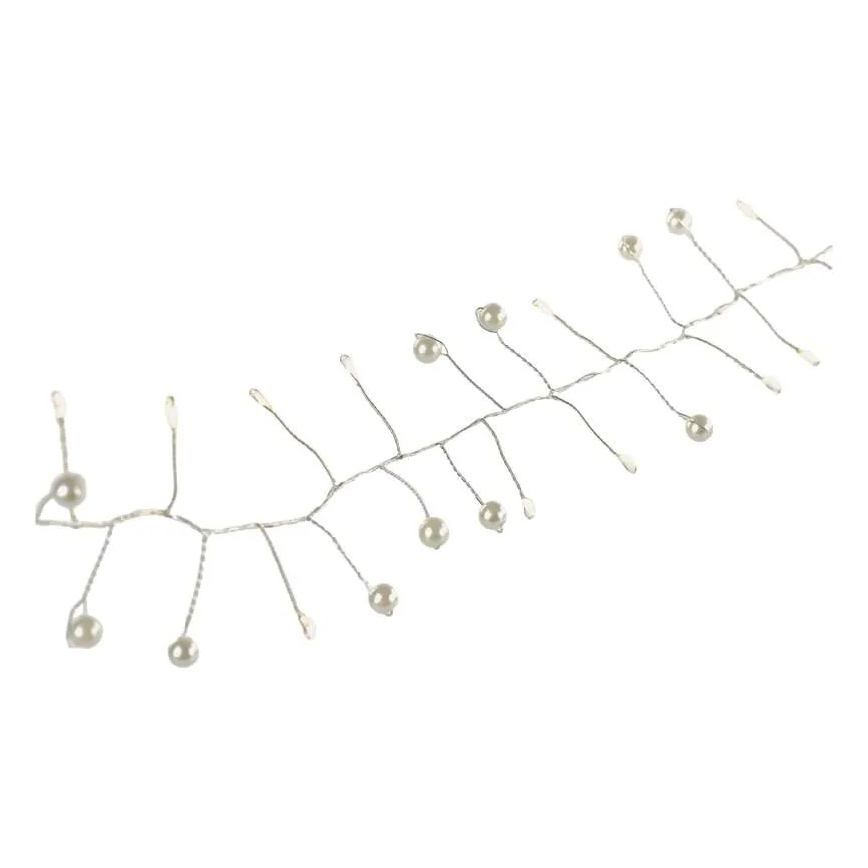 Guirnalda LED de Navidad 40xLED/3xAA 1,5 m blanco cálido