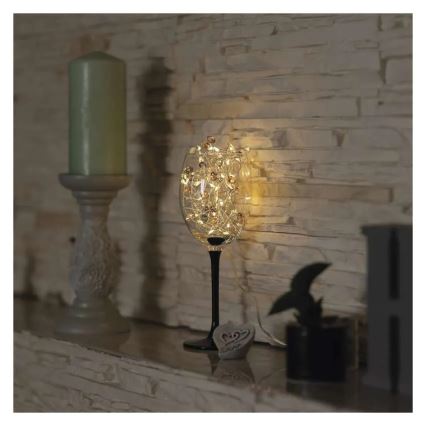 Guirnalda LED de Navidad 40xLED/3xAA 1,5 m blanco cálido