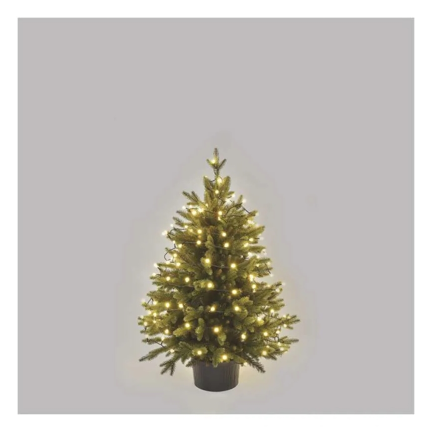 Guirnalda LED de Navidad 80xLED/230V/8 funciones 13m IP44 blanco cálido