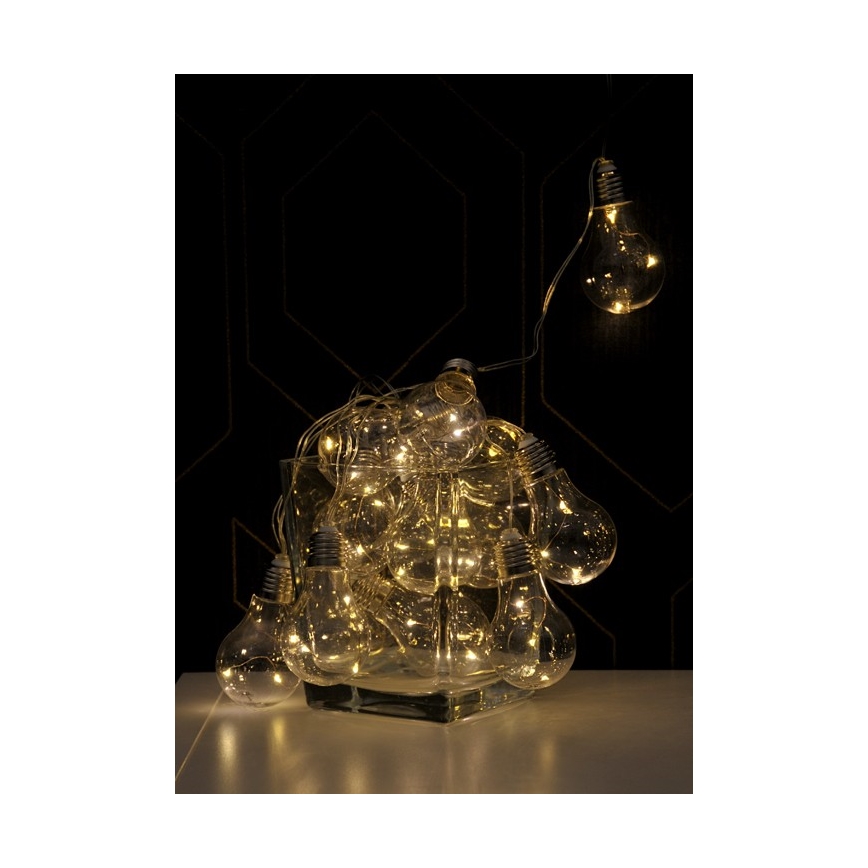 Guirnalda LED decorativa SMOLDER 5,3 m 20xLED/2,7W/230V