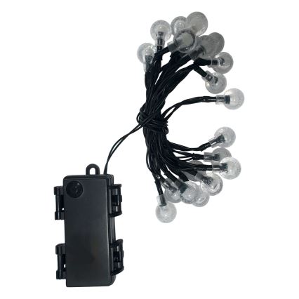 Guirnalda LED para exterior 20 LEDs/2xAA 2,2 m IP44 multicolor