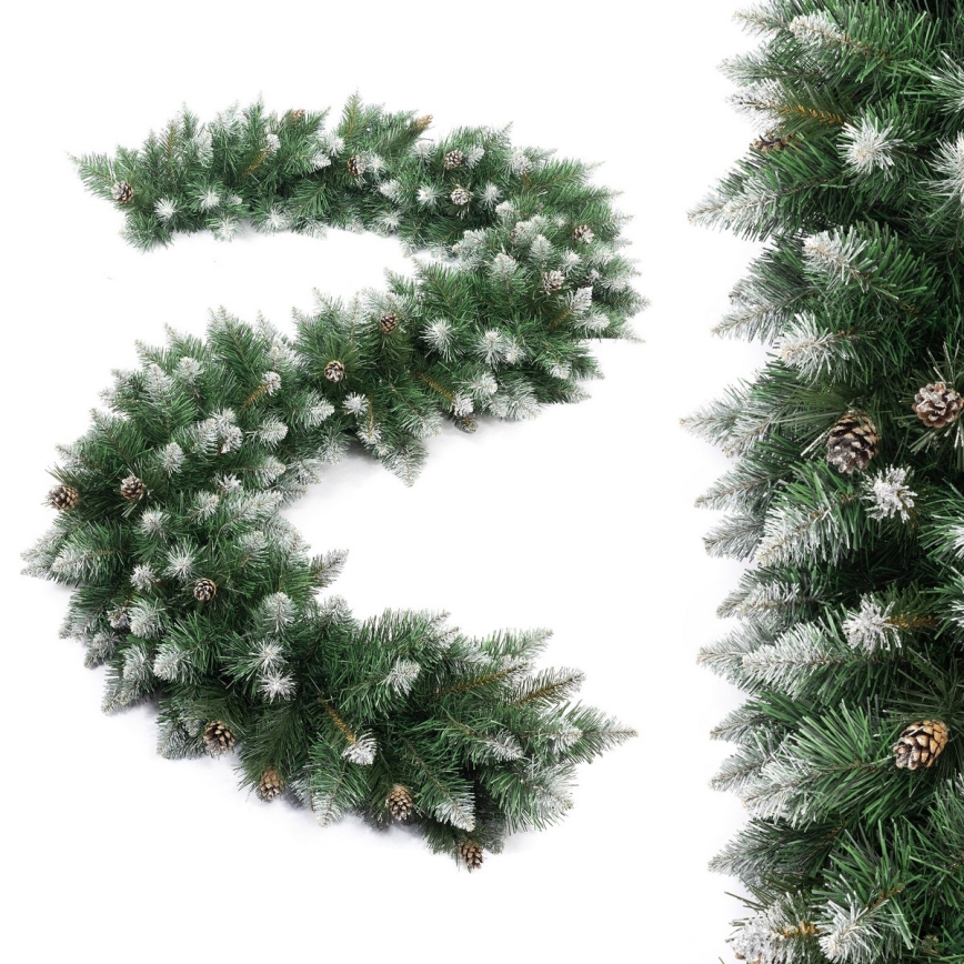 Guirnalda navideña de 270 cm