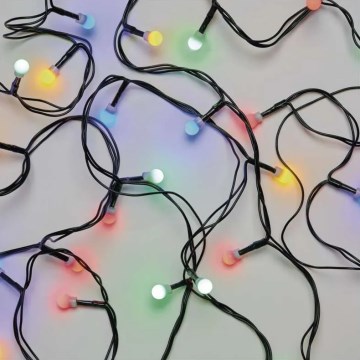Guirnalda navideña LED para exterior 80xLED/8 funciones 13m multicolor IP44