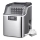 Guzzanti GZ124A - Fabricador de hielo 150W/230V de acero inoxidable