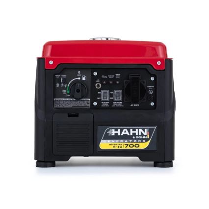 Hahn & Sohn 7305 - Generador eléctrico inversor de gasolina H IG 700 800W
