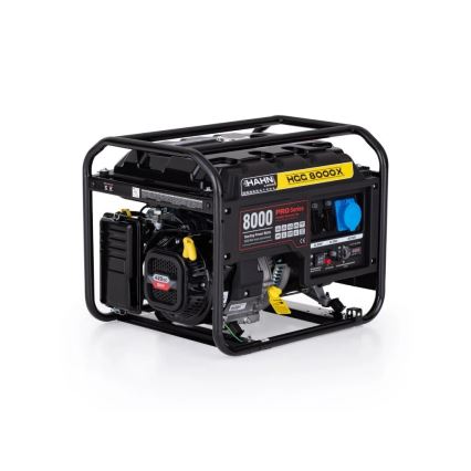 Hahn & Sohn 7410 - Generador eléctrico de gasolina HGG 8000X 6500W