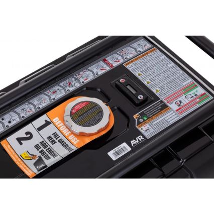 Hahn & Sohn 7410 - Generador eléctrico de gasolina HGG 8000X 6500W