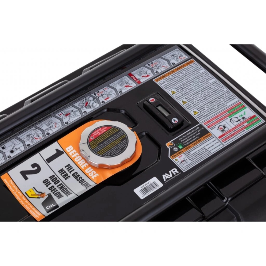 Hahn & Sohn 7410 - Generador eléctrico de gasolina HGG 8000X 6500W