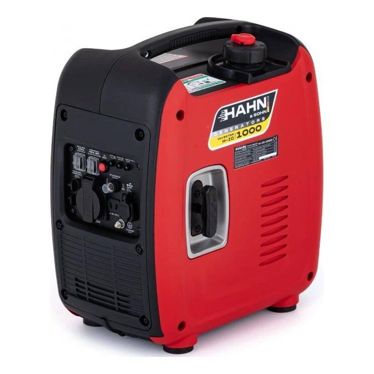 Hahn & Sohn 9175 - Generador eléctrico inversor de gasolina H IG 1000 1100W
