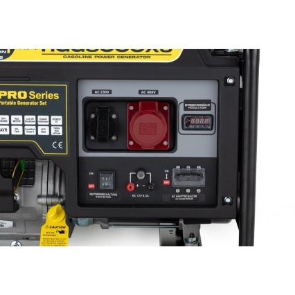 Hahn & Sohn 9177 - Generador eléctrico de gasolina HGG 8000 X3 6500W