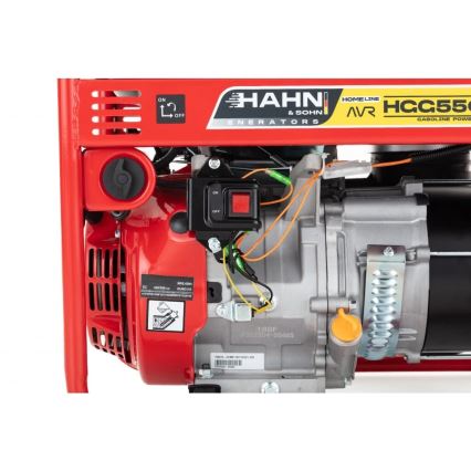 Hahn & Sohn 9178 - Generador eléctrico de gasolina HGG 5500 X-H 5500W