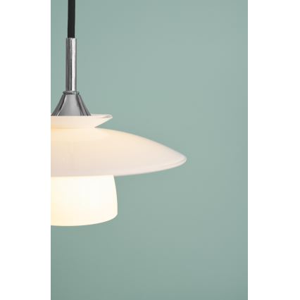Halo Design 733644 - Lámpara colgante con cable SCANDINAVIA 1xG9/28W/230V diámetro 20 cm blanca