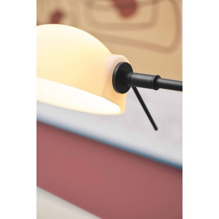 Halo Design 740215 - Aplique de pared KJOBENHAVN 1xG9/28W/230V negro