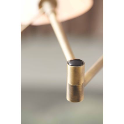 Halo Design 740222 - Aplique de pared KJOBENHAVN 1xG9/28W/230V latón