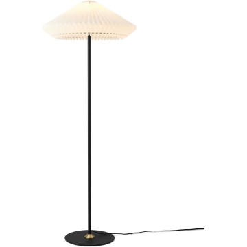 Halo Design 745043 - Lámpara de pie PARIS 1xE27/40W/230V negro/blanco/roble