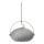 Halo Design 746354 - Lámpara colgante con cable DC 1xE27/40W/230V Ø 40 cm gris/roble