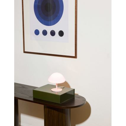 Halo Design 747047 - Lámpara de mesa CANDY MINI MUSH 1xG9/25W/230V diámetro 17 cm rosa