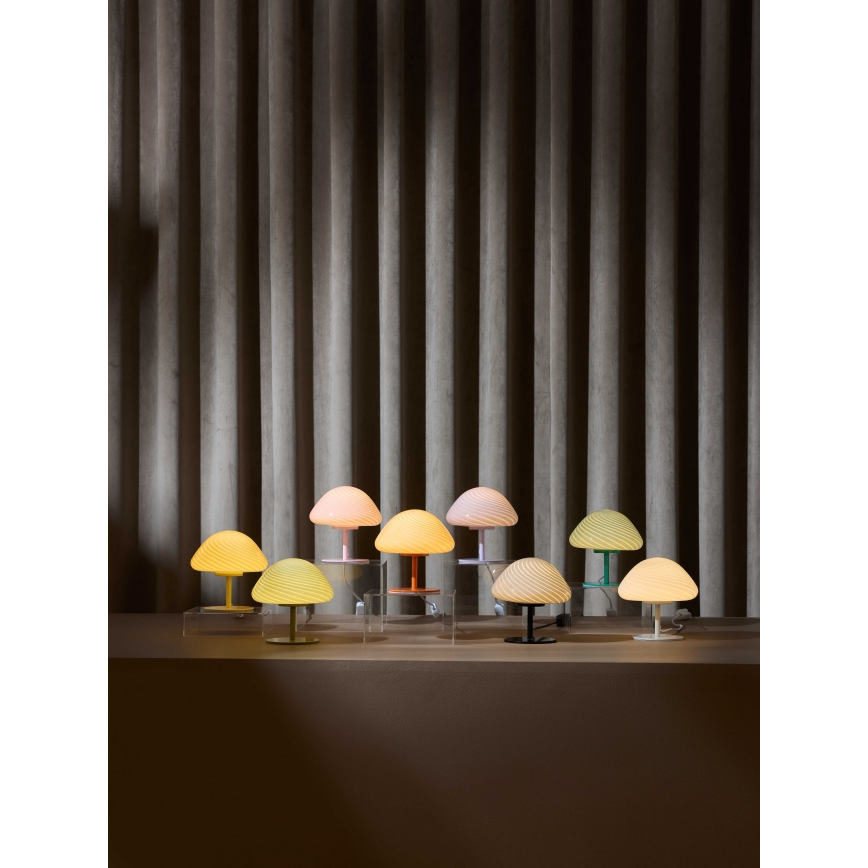 Halo Design 747047 - Lámpara de mesa CANDY MINI MUSH 1xG9/25W/230V diámetro 17 cm rosa