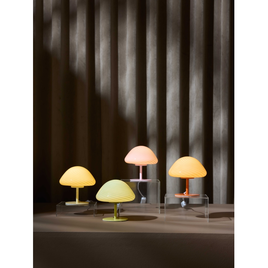 Halo Design 747085 - Lámpara de mesa CANDY MINI MUSH 1x G9/25W/230V, Ø 17 cm, verde