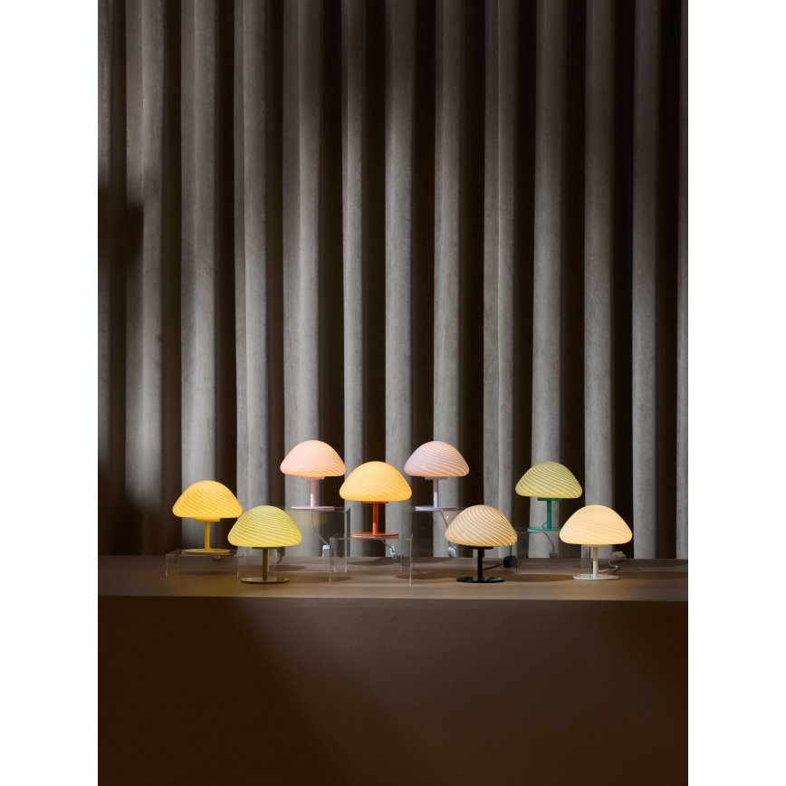 Halo Design 747085 - Lámpara de mesa CANDY MINI MUSH 1x G9/25W/230V, Ø 17 cm, verde