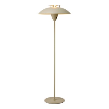 Halo Design 748990 - Lámpara de pie STEPP 1xE27/28W/230V beige/latón