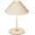 Halo Design 800773 - Lámpara de mesa recargable y regulable para exterior HYGGE LED/3W/4000 mAh IP54 color crema