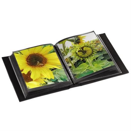 Hama - Álbum de fotos 13,5x17 cm 100 páginas negro